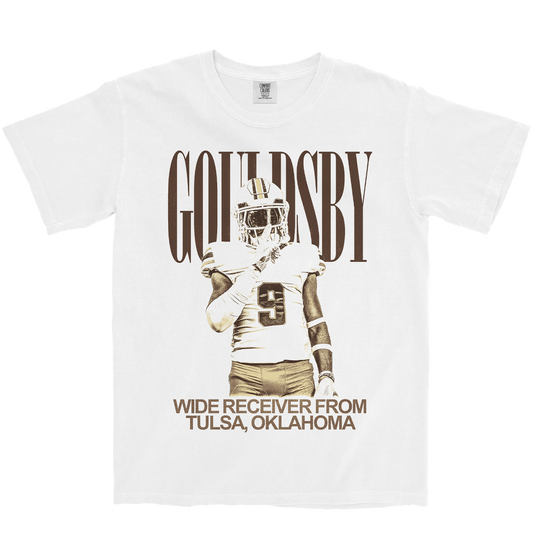 KORDELL GOULDSBY VINTAGE WHITE TEE