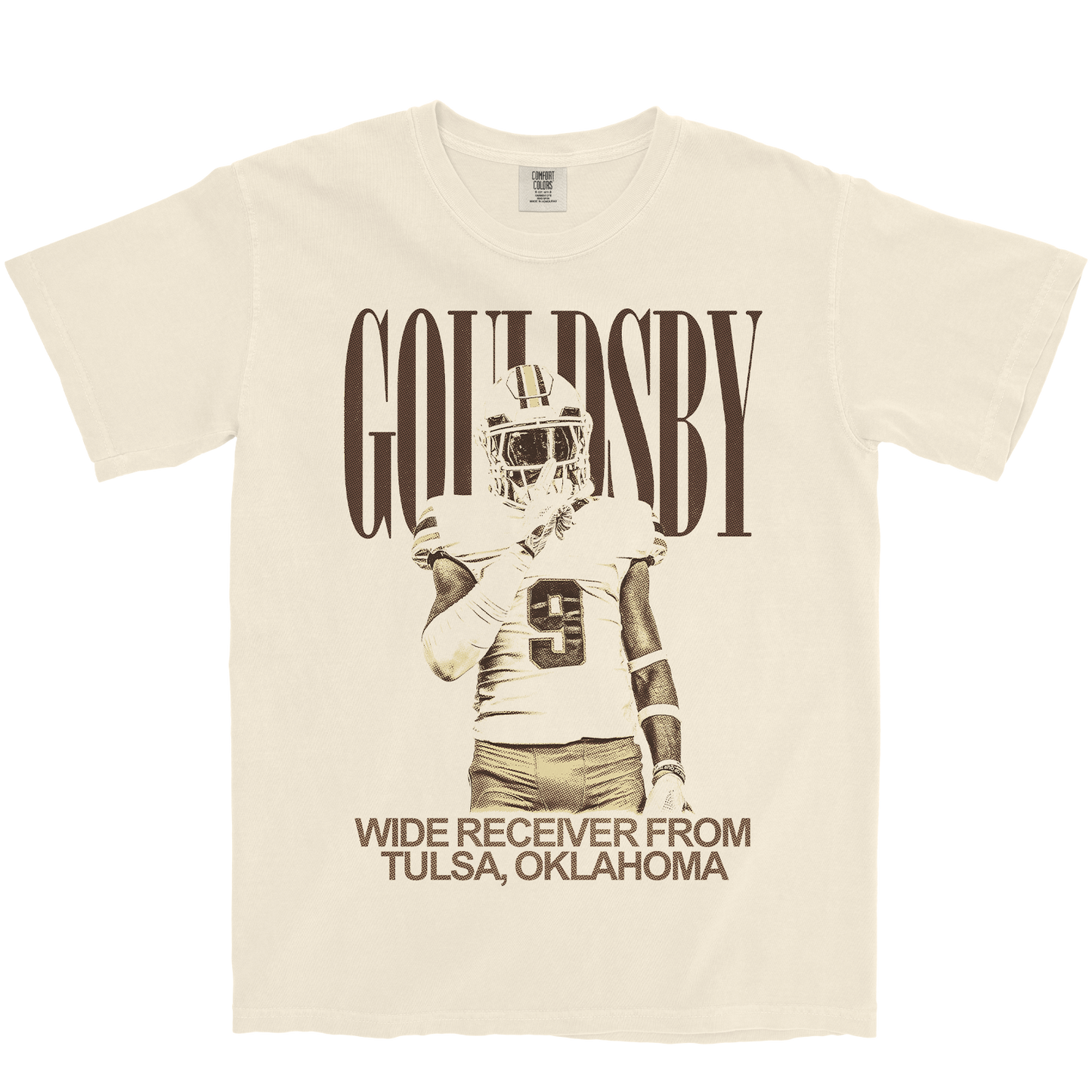 KORDELL GOULDSBY VINTAGE IVORY TEE