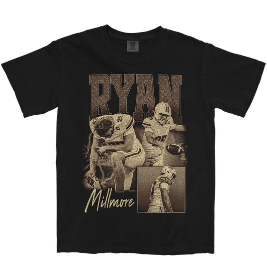 RYAN MILLMORE GRAPHIC BLACK TEE