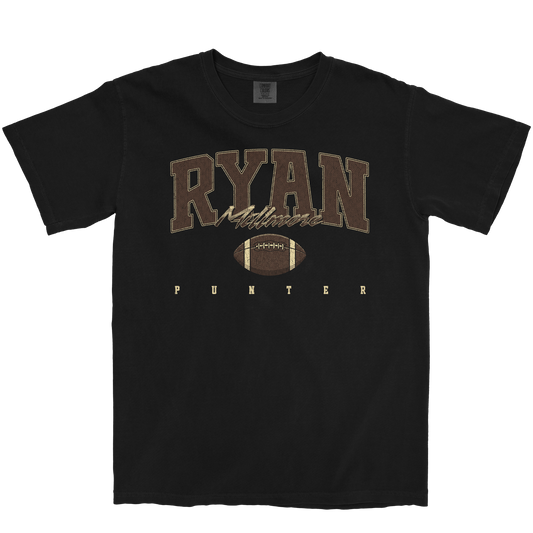 RYAN MILLMORE RETRO BLACK TEE