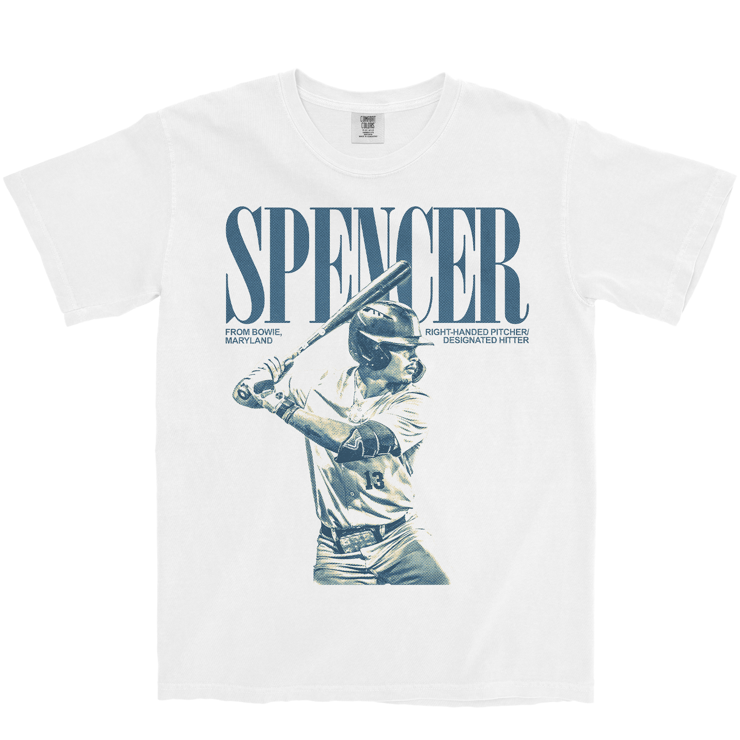 BOBBY SPENCER VINTAGE WHITE TEE