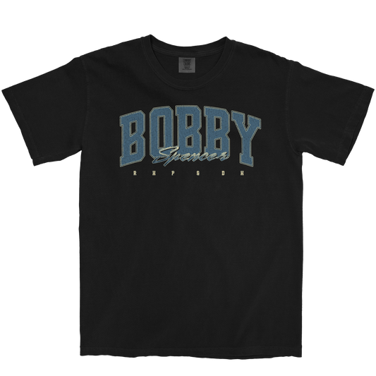 BOBBY SPENCER RETRO BLACK TEE