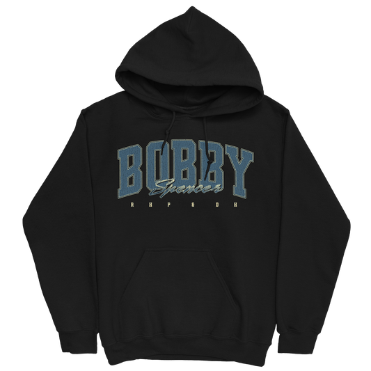 BOBBY SPENCER RETRO BLACK HOODIE