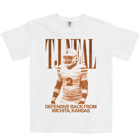 TJ NEAL VINTAGE WHITE TEE