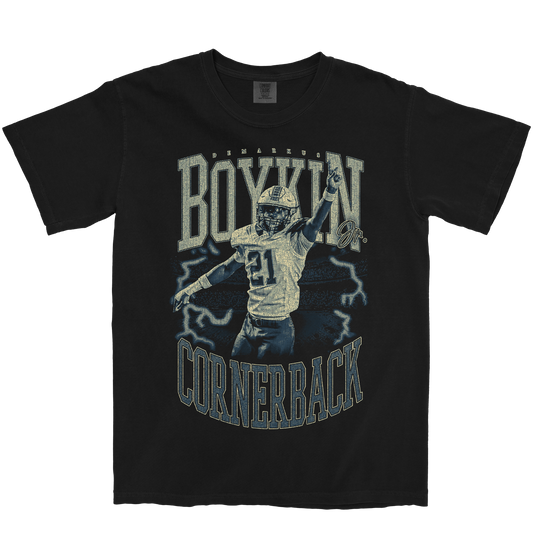 DEMARKUS BOYKIN JR. BLACK TEE