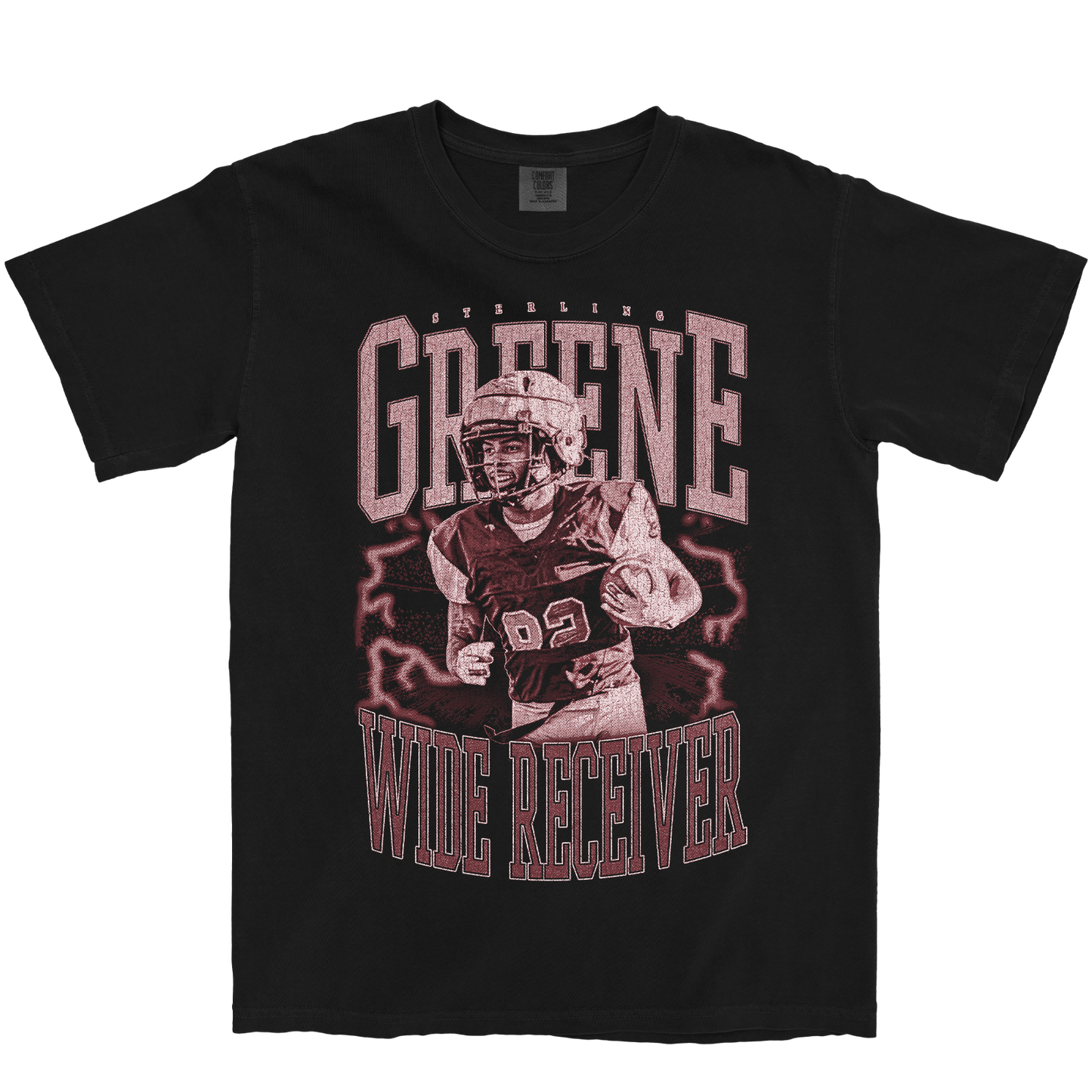STERLING GREENE VINTAGE BLACK TEE