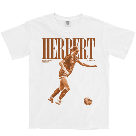 SIERA HERBERT VINTAGE WHITE TEE