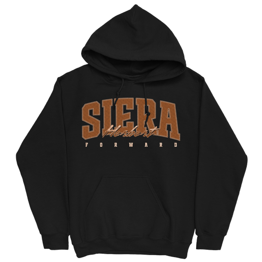 SIERA HERBERT RETRO BLACK HOODIE
