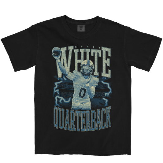 KEVIN WHITE VINTAGE BLACK TEE