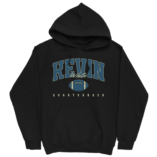 KEVIN WHITE RETRO BLACK HOODIE