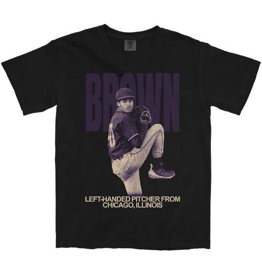 OLIVER BROWN VINTAGE BLACK TEE