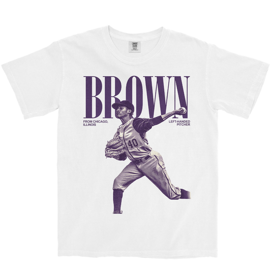 OLIVER BROWN VINTAGE WHITE TEE