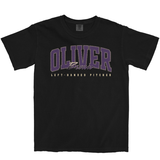 OLIVER BROWN RETRO BLACK TEE