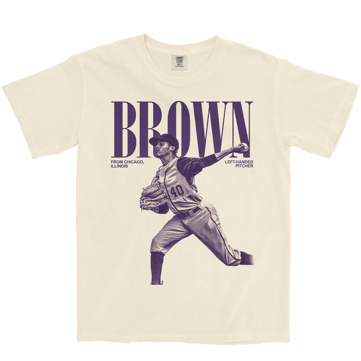 OLIVER BROWN VINTAGE IVORY TEE