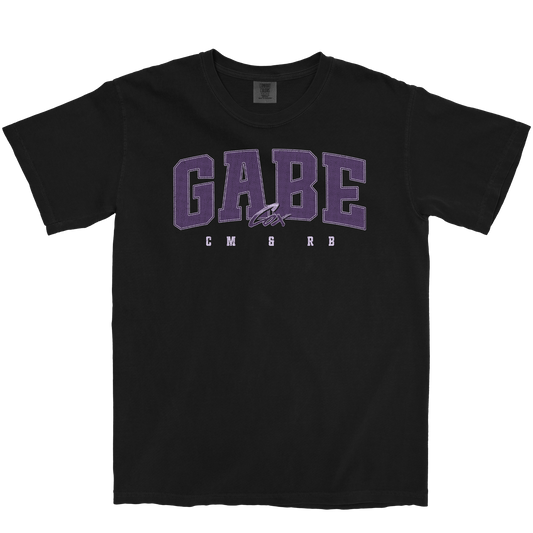 GABE COX RETRO BLACK TEE
