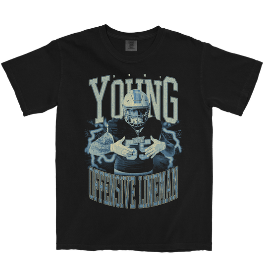 REMI YOUNG VINTAGE BLACK TEE