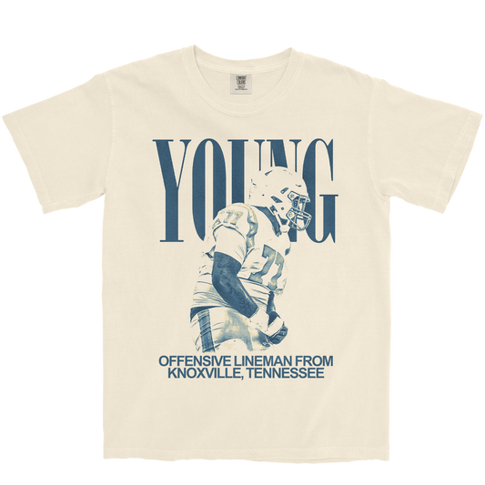 REMI YOUNG VINTAGE IVORY TEE