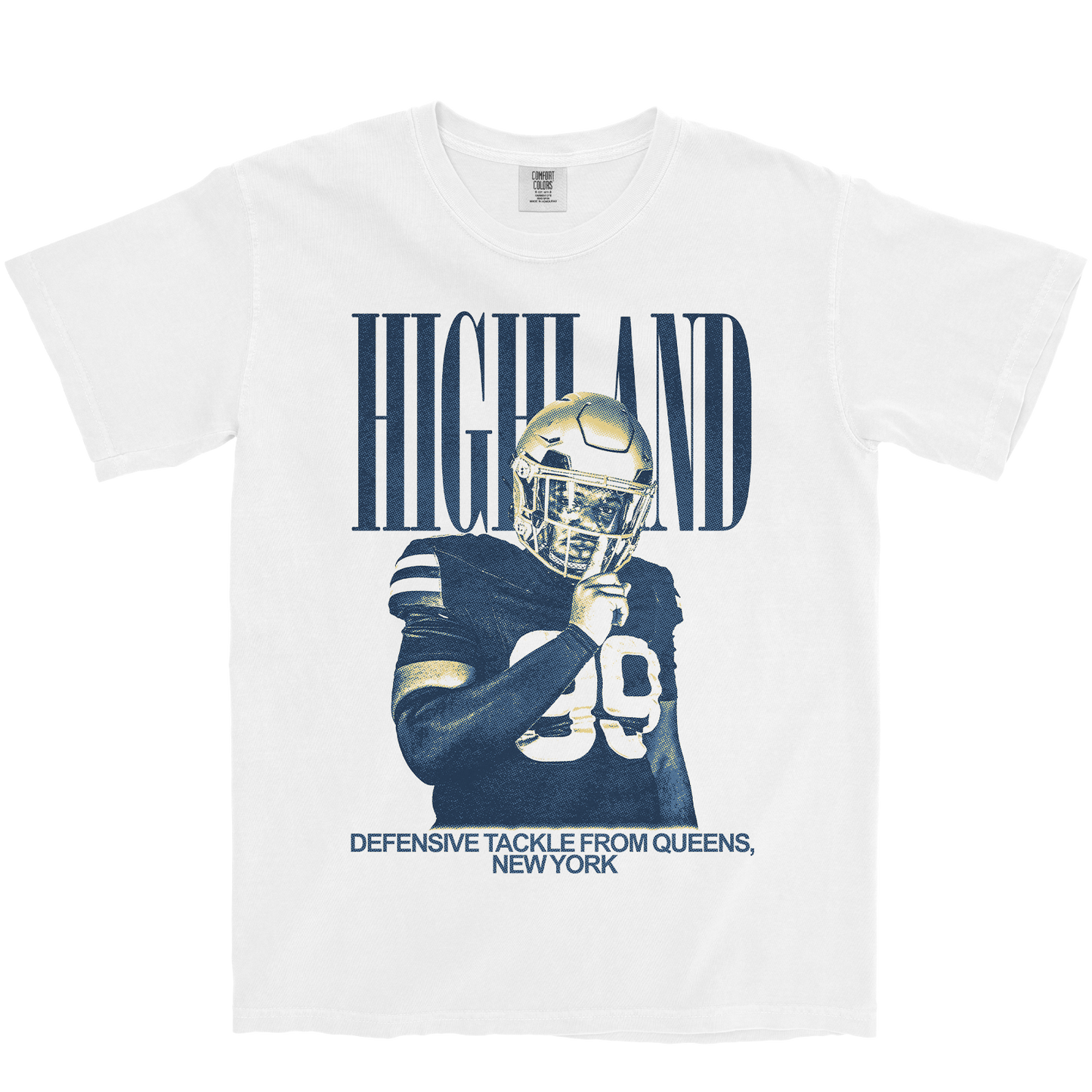 VAUGHN HIGHLAND VINTAGE WHITE TEE