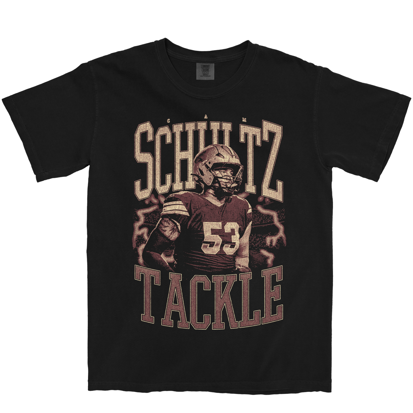 CAM SCHULTZ VINTAGE BLACK TEE