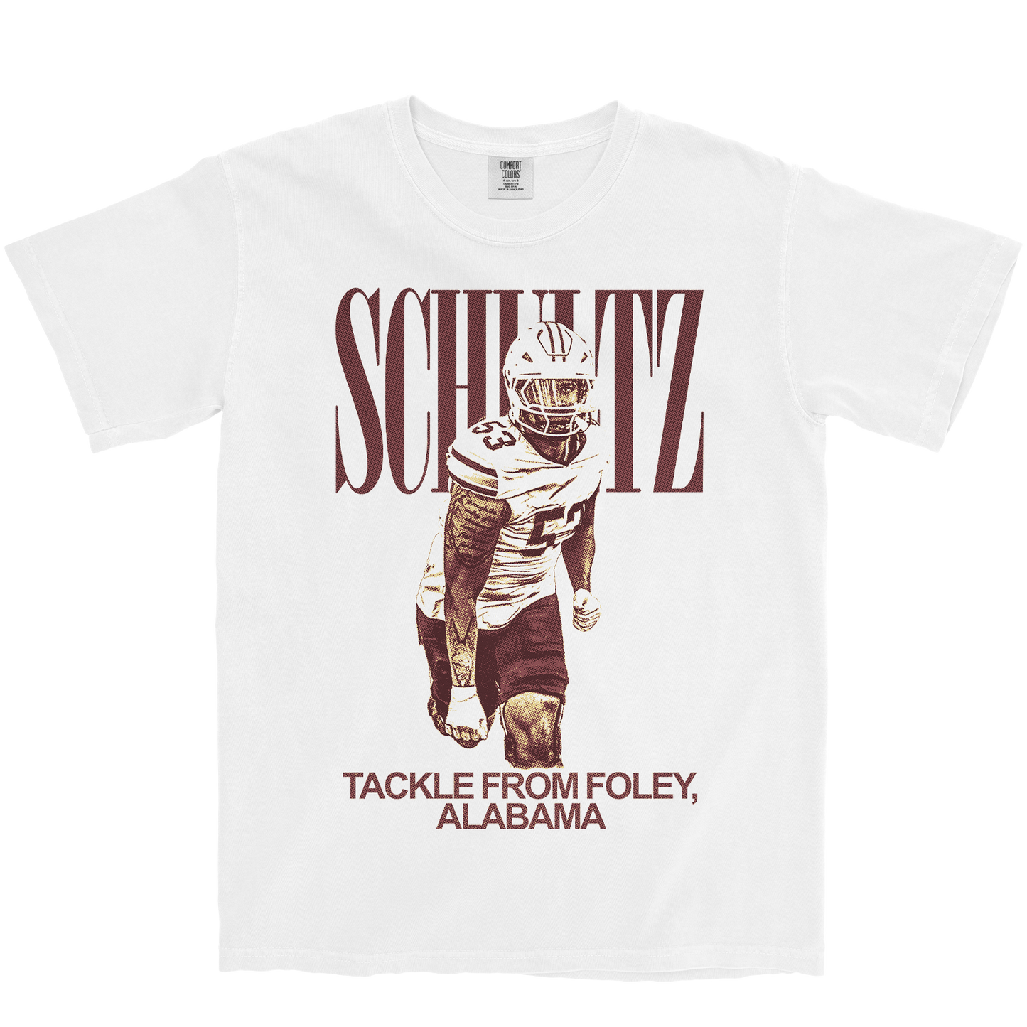 CAM SCHULTZ VINTAGE WHITE TEE