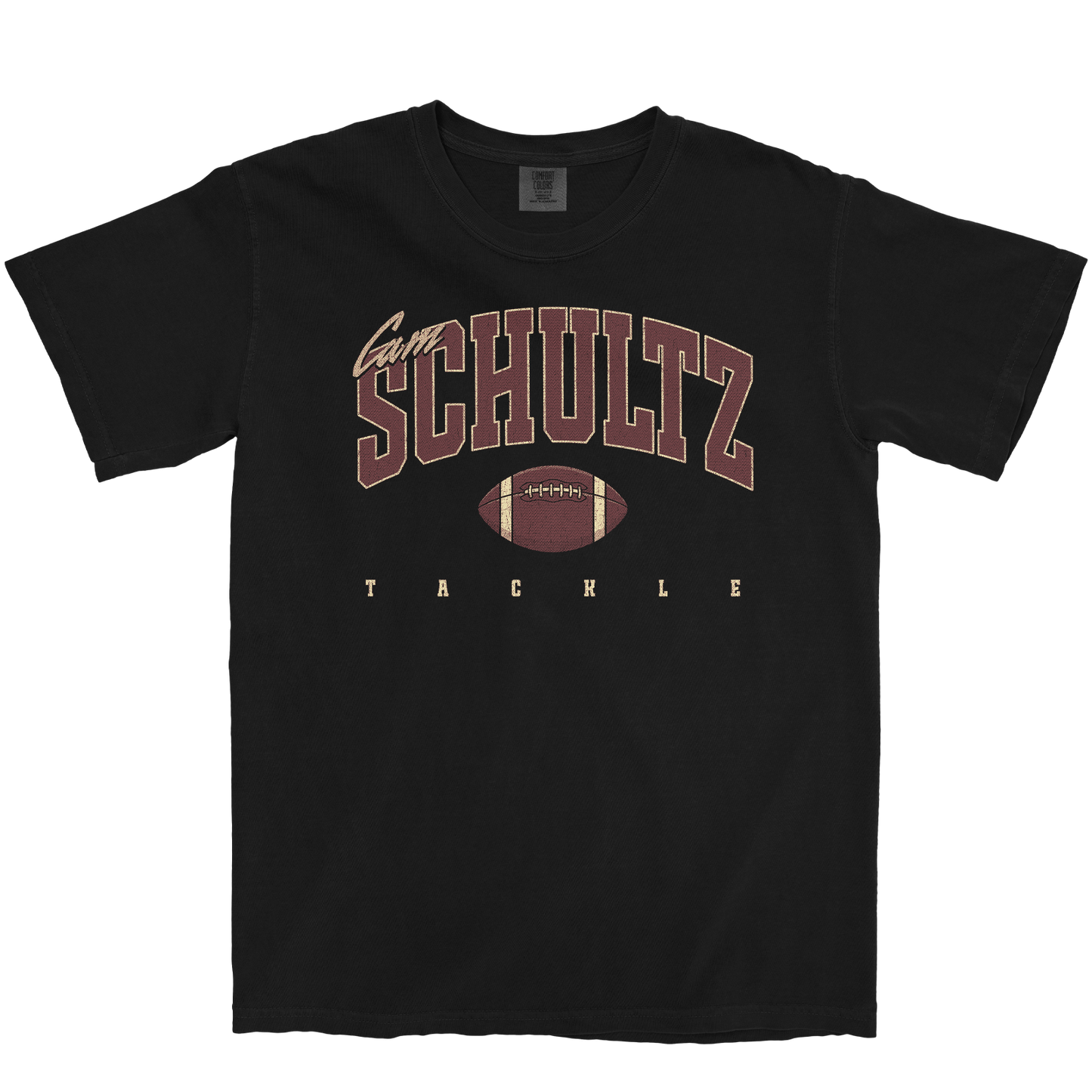 CAM SCHULTZ RETRO BLACK TEE