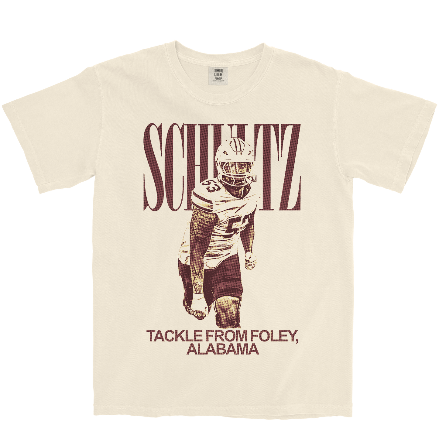 CAM SCHULTZ VINTAGE IVORY TEE