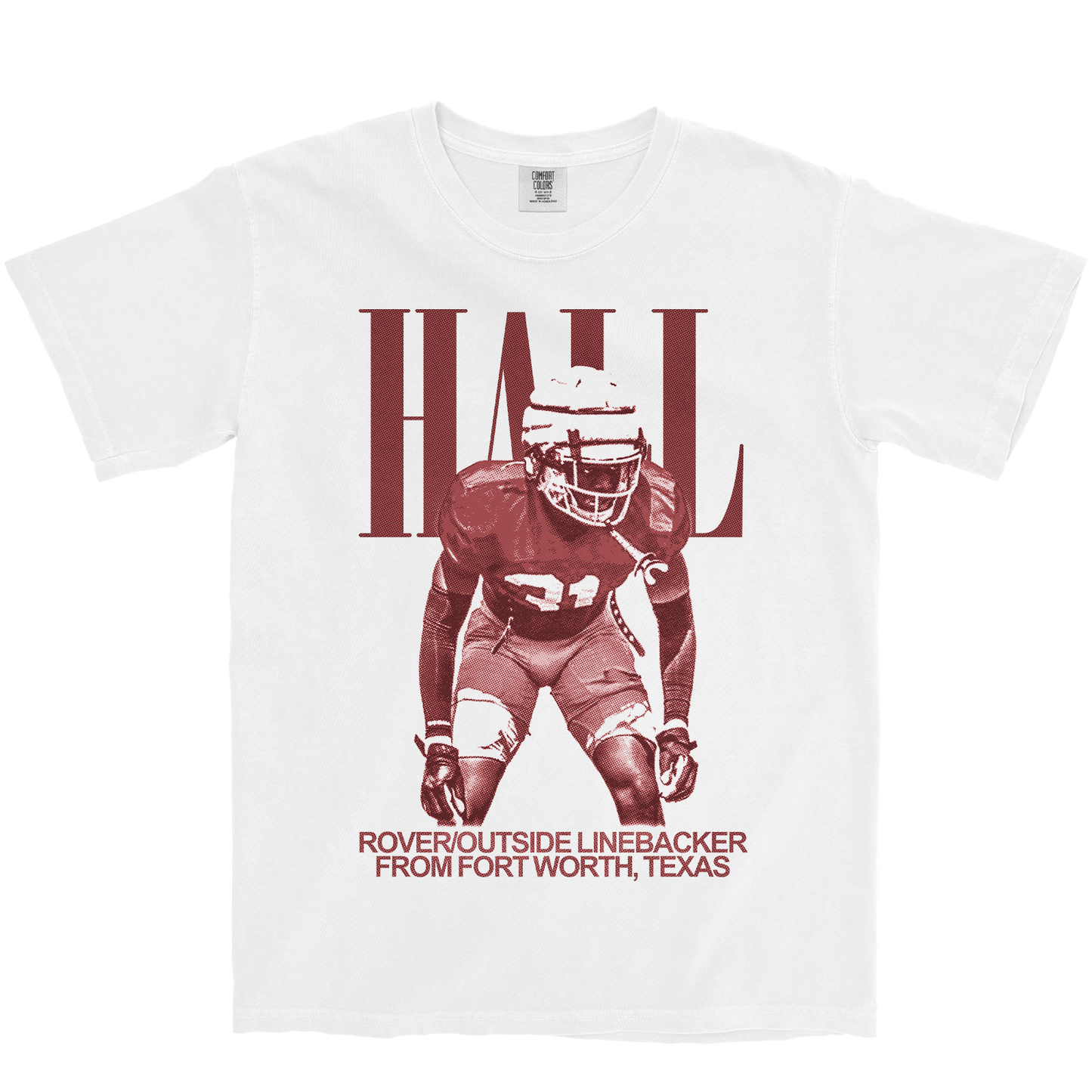 KAMRON HALL VINTAGE WHITE TEE