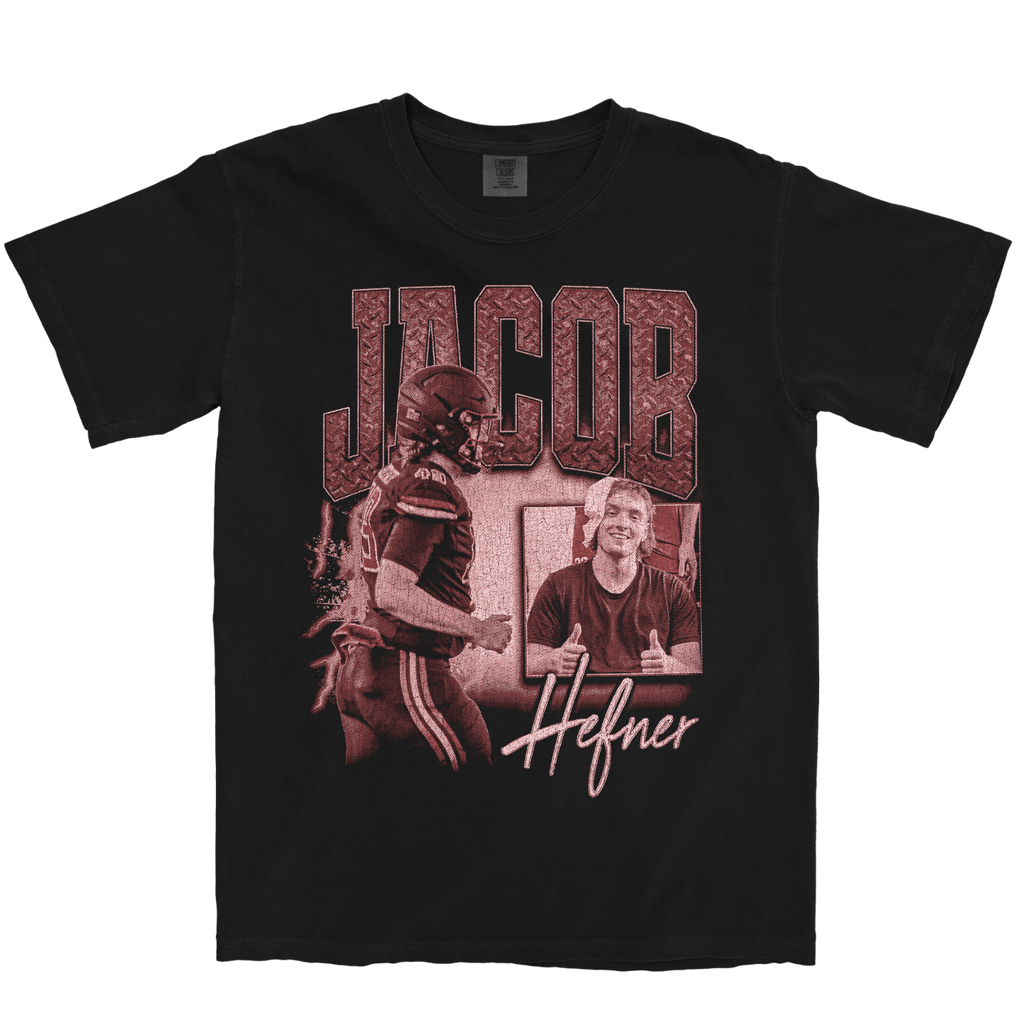 JACOB HEFNER GRAPHIC BLACK TEE