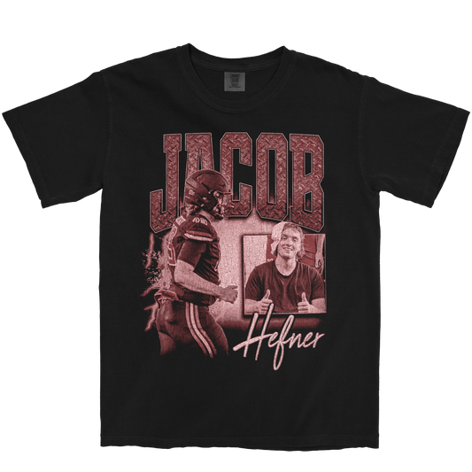 JACOB HEFNER GRAPHIC BLACK TEE