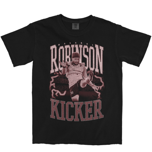 MALAKAI ROBINSON VINTAGE BLACK TEE