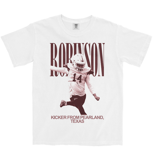MALAKAI ROBINSON VINTAGE WHITE TEE