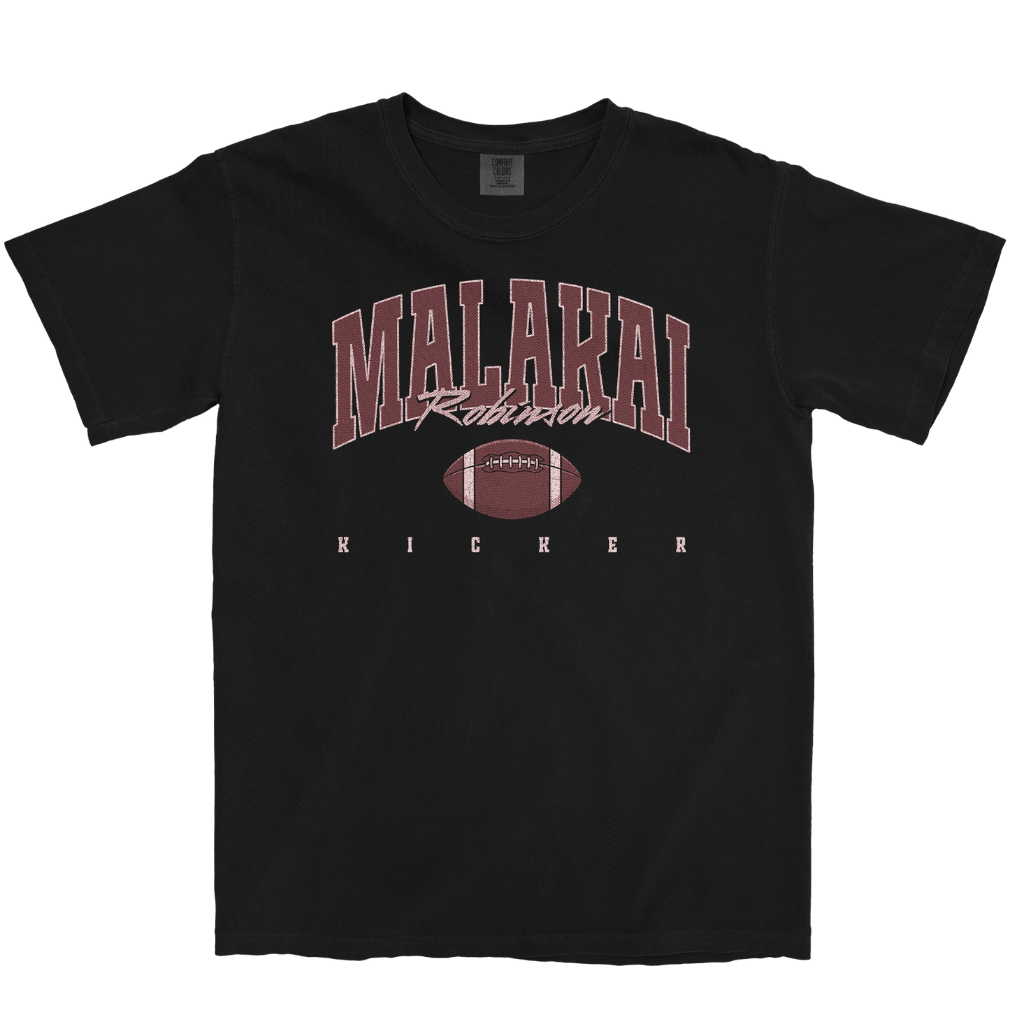 MALAKAI ROBINSON RETRO BLACK TEE