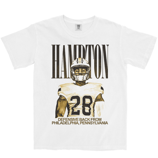 KELBY HAMPTON VINTAGE WHITE TEE