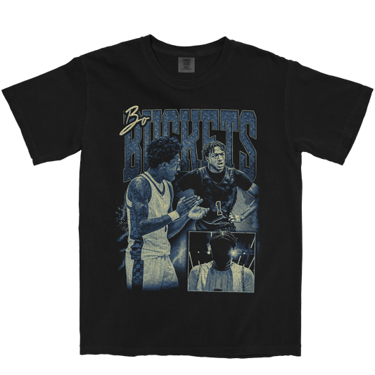 BO BUCKETS GRAPHIC BLACK TEE