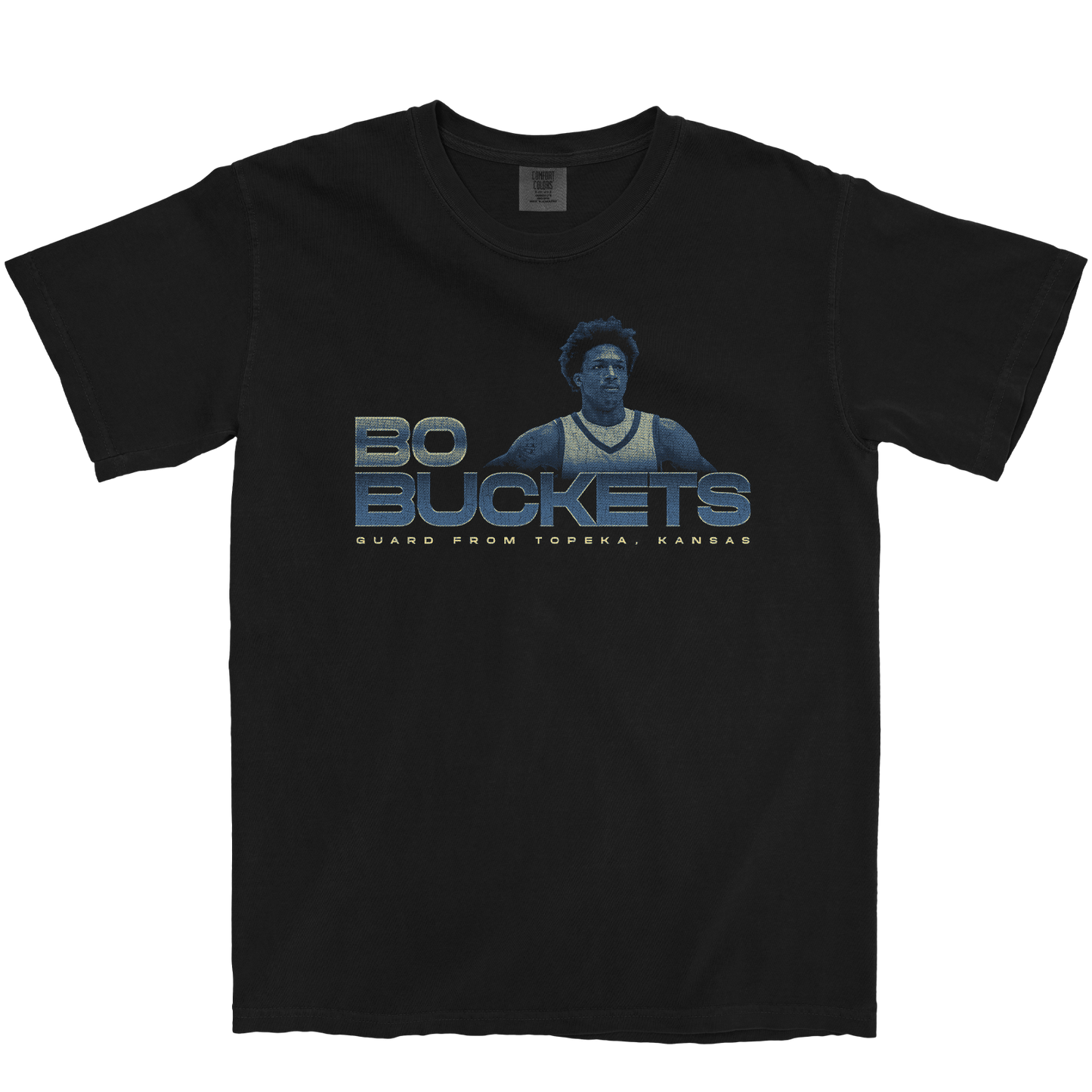 BO BUCKETS RETRO BLACK TEE