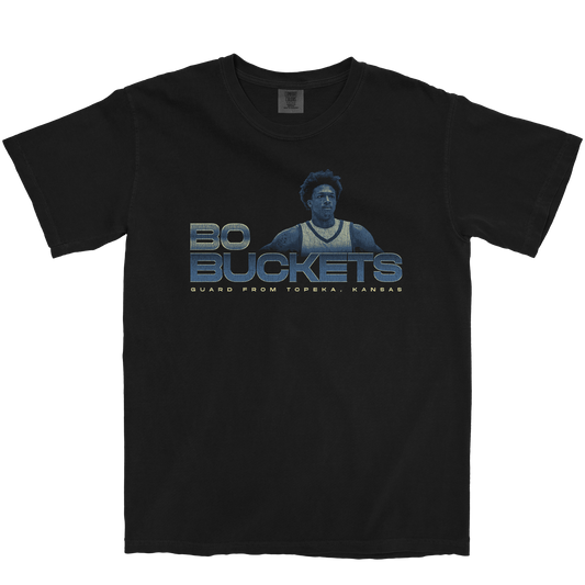 BO BUCKETS RETRO BLACK TEE