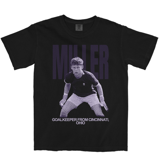 MAX MILLER VINTAGE BLACK TEE
