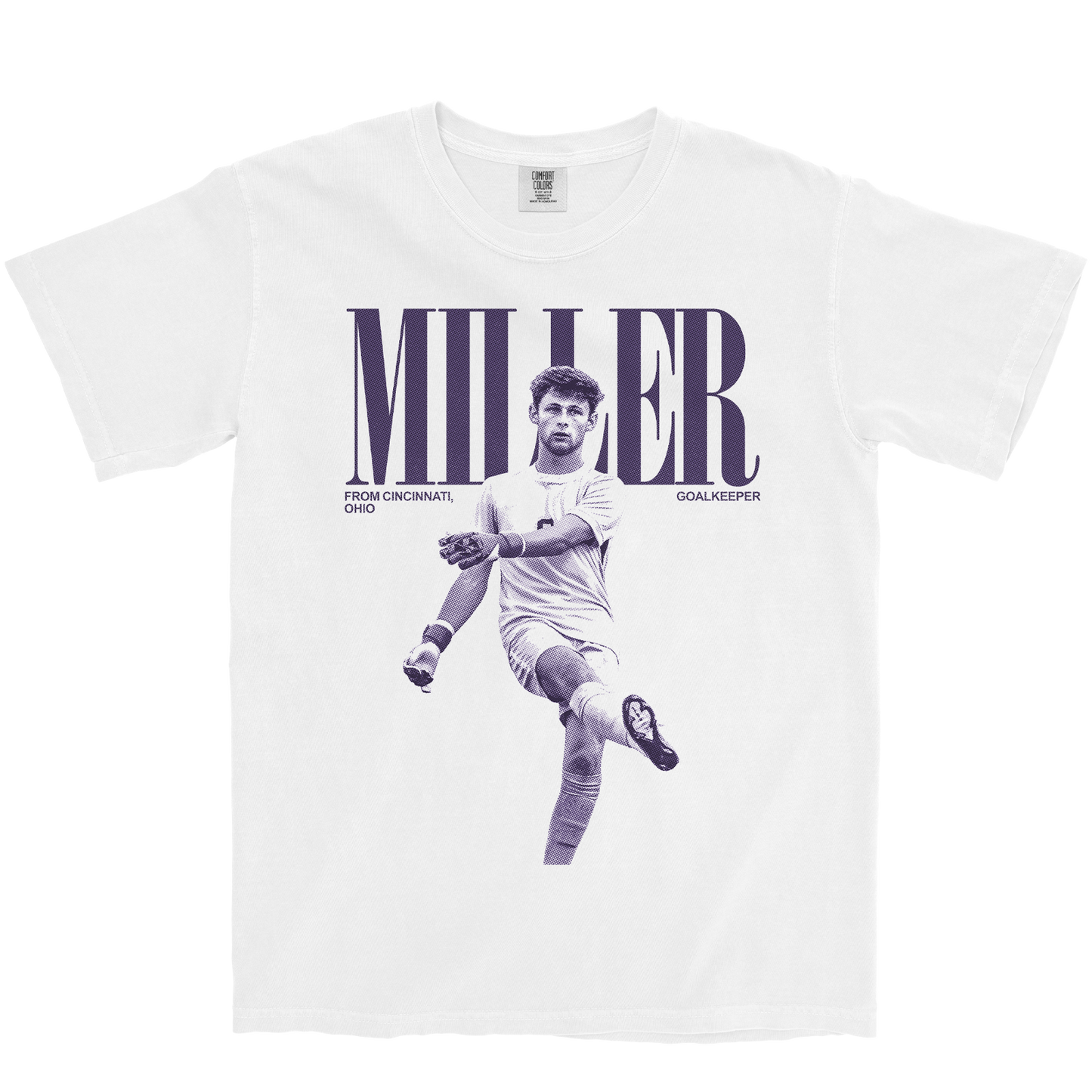 MAX MILLER VINTAGE WHITE TEE