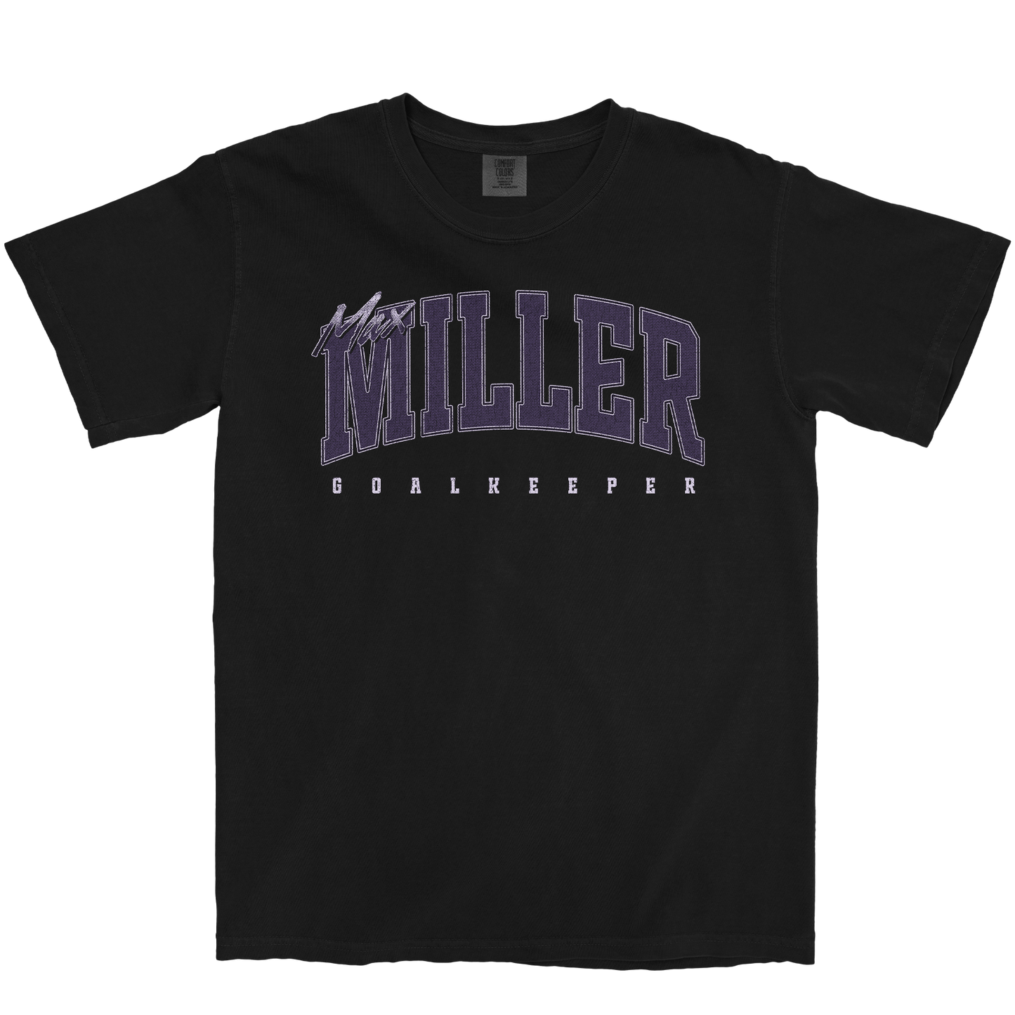 MAX MILLER RETRO BLACK TEE