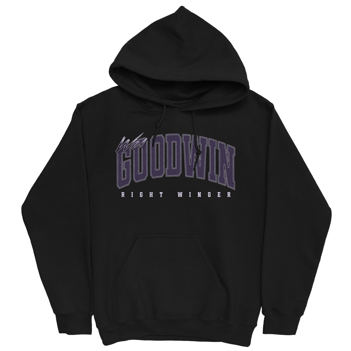 WES GOODWIN RETRO BLACK HOODIE