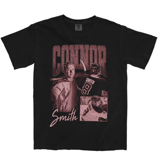CONNOR SMITH GRAPHIC BLACK TEE