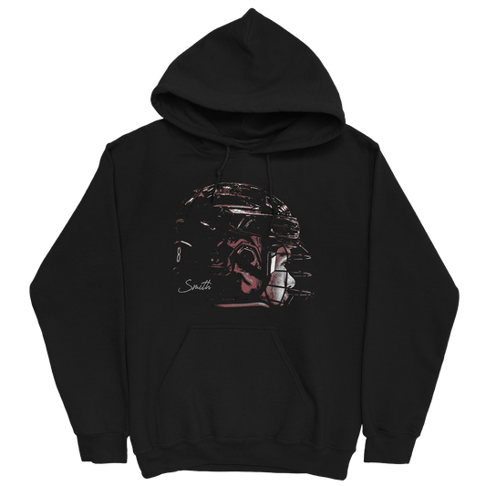 CONNOR SMITH HELMET BLACK HOODIE