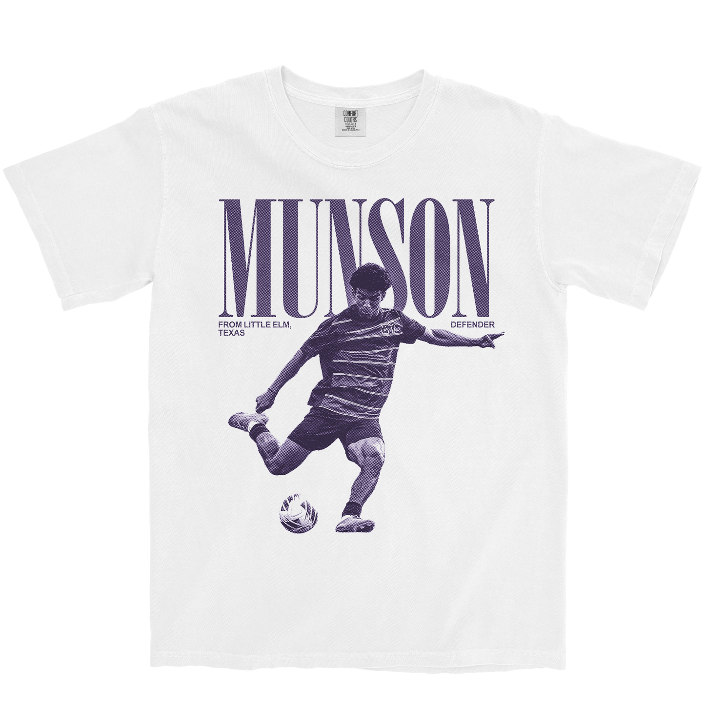 LUKE MUNSON VINTAGE WHITE TEE