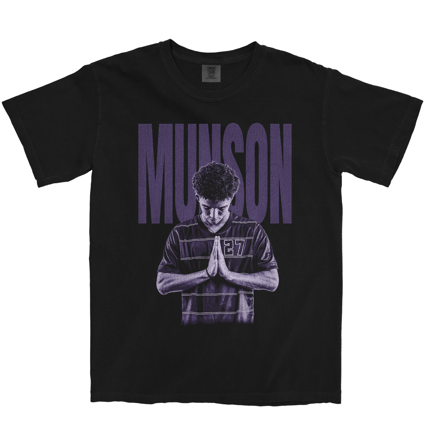 LUKE MUNSON VINTAGE BLACK TEE