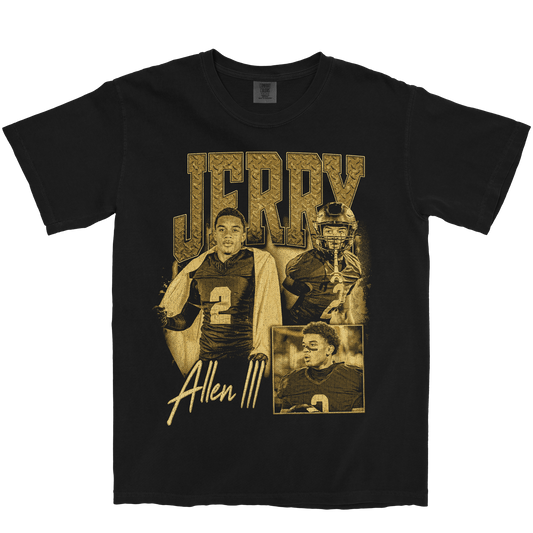 JERRY ALLEN III GRAPHIC BLACK TEE