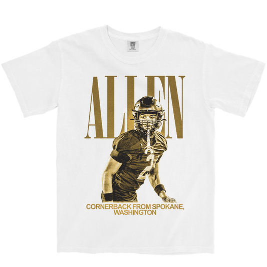 JERRY ALLEN III VINTAGE WHITE TEE