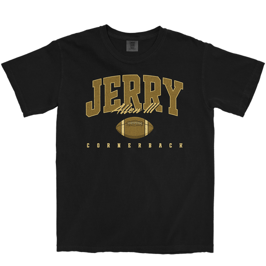 JERRY ALLEN III RETRO BLACK TEE