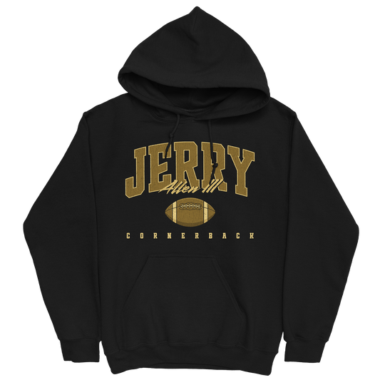 JERRY ALLEN III RETRO BLACK HOODIE