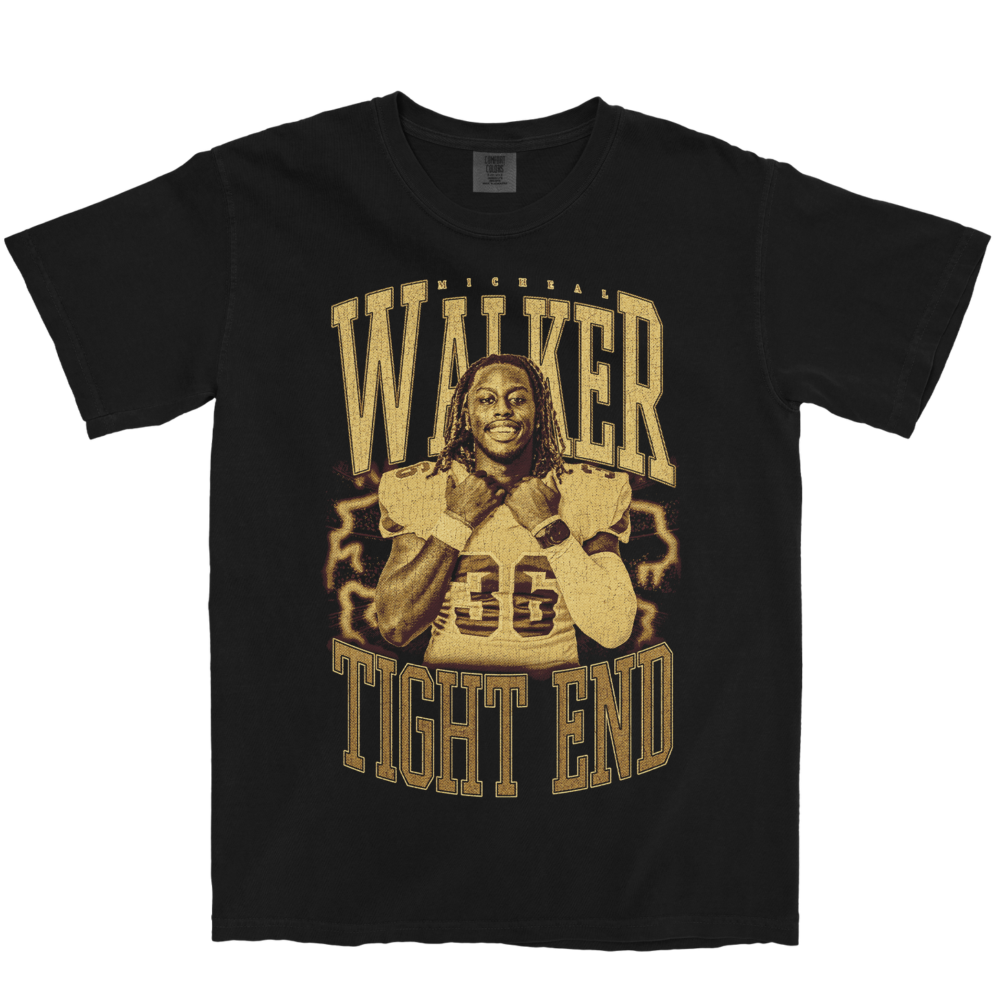 MICHEAL WALKER VINTAGE BLACK TEE