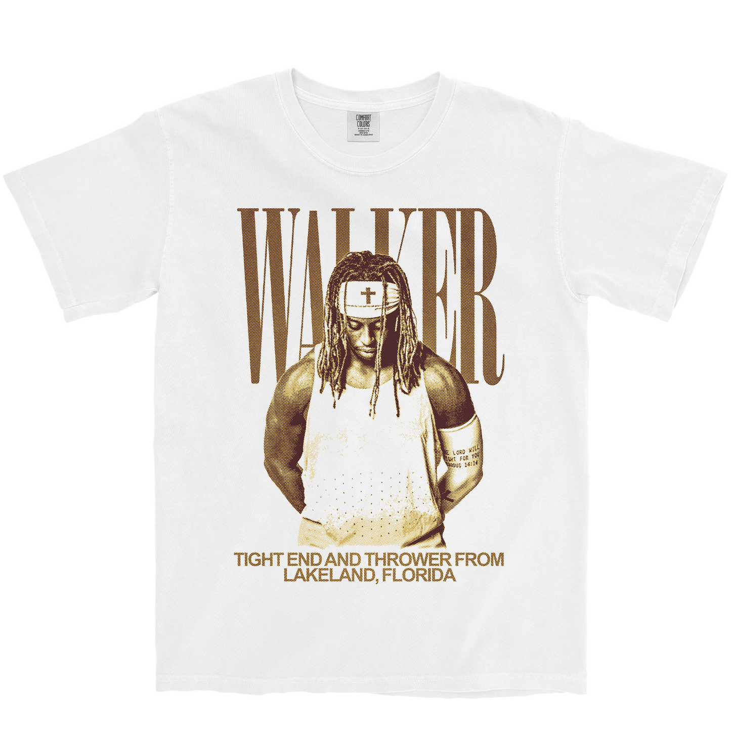 MICHEAL WALKER VINTAGE WHITE TEE